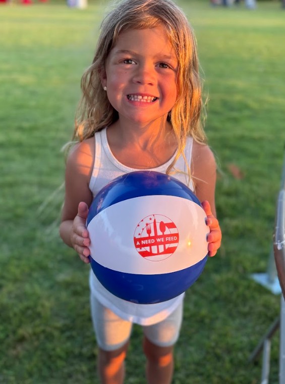 promotional printed give away items for events like customized beachballs for kids