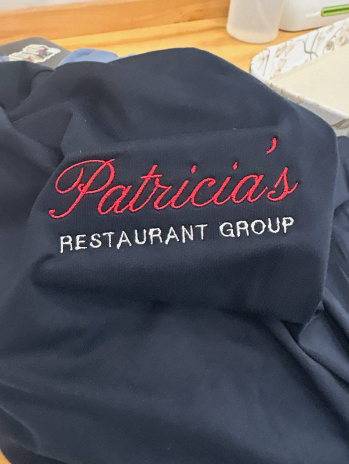 restaurant embroidery new jersey