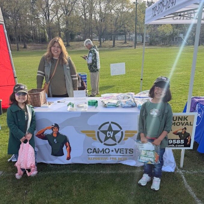 CamoVets custom printed table cover