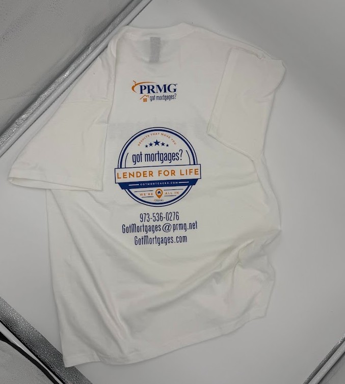 custom printed tshirts branded apparel for got mortgages