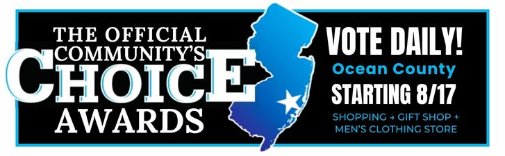 Vote for Royal Stitch & Print as best gift shop and men's clothing store in Ocean County NJ in community choice awards
